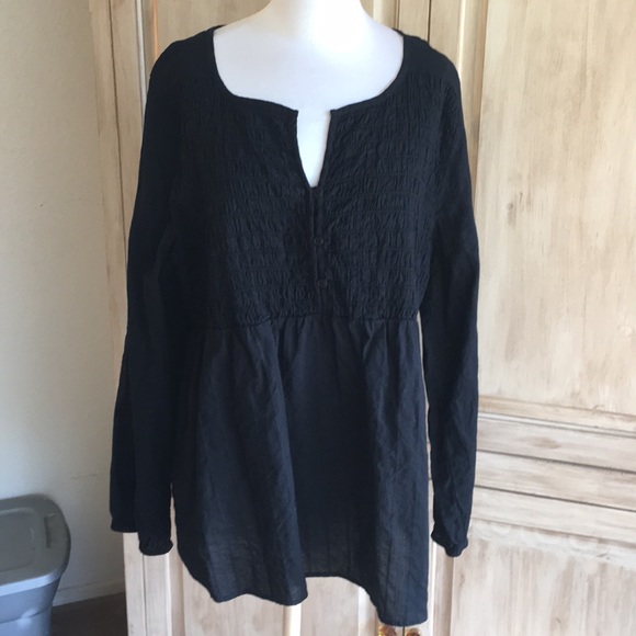 Lane Bryant Tops - Lane Bryant Black Top - Sz 22/24